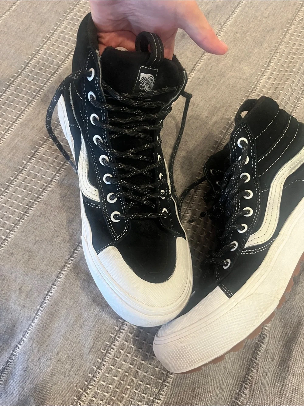 🖤 Vans SK8-Hi MT 2.0 DX |Size 11 | Black/White High-Top Waterproof Sneakers - Picture 6 of 6